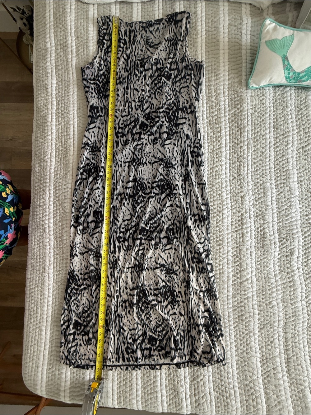 Tribal Maxi Dress, Size Large - Picture 6 of 6